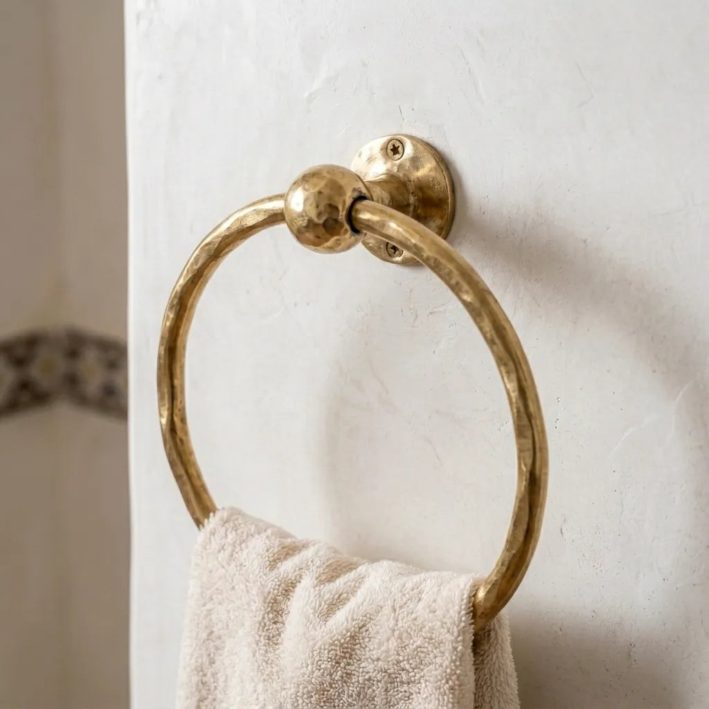 Brass Towel Rings