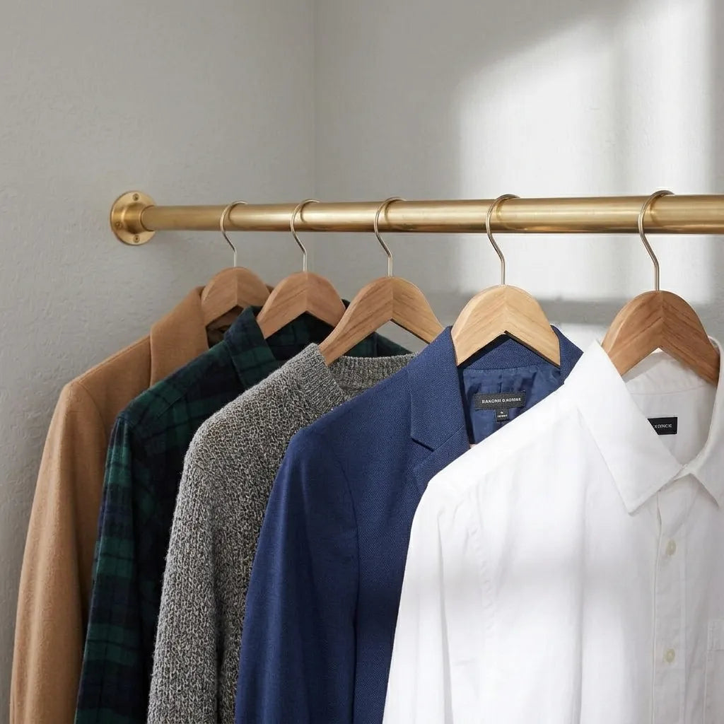 Brass Clothes Rails